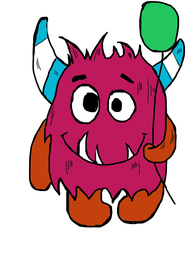 Cute thing to draw: Cute monstrers, easy step by step cute drawing